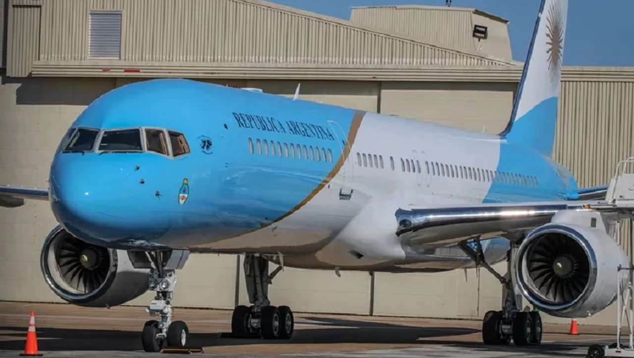 El nuevo avión presidencial ya inició su camino para llegar a la Argentina