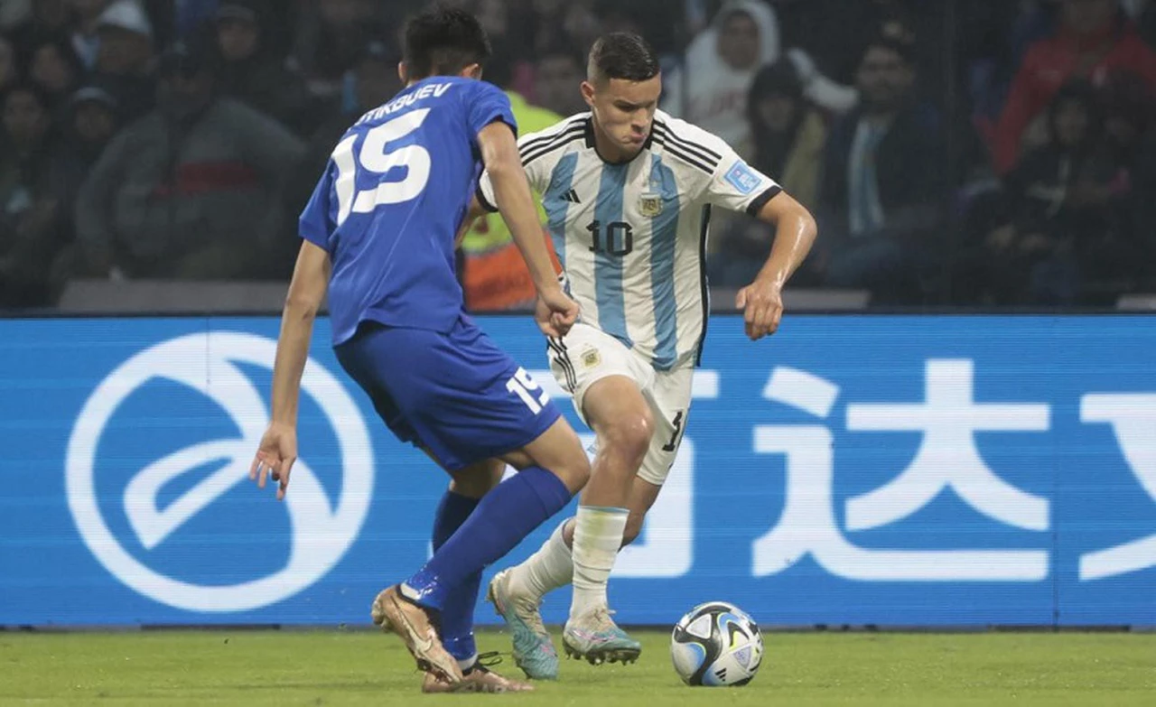 Mundial Sub 20: la Selección argentina le ganó a Uzbekistán 2 a 1