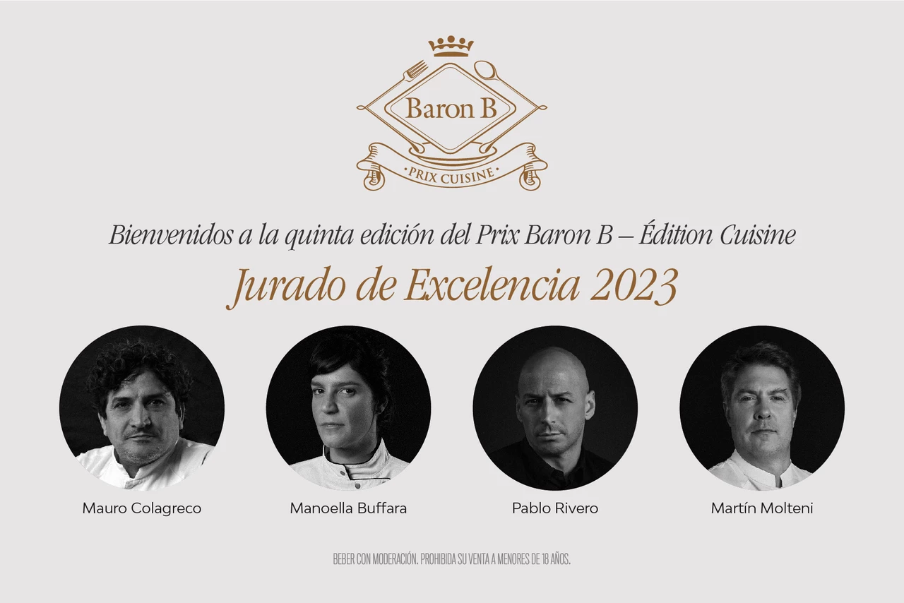 Baron B presenta la 5ta edición del Prix Baron B - Édition Cuisine