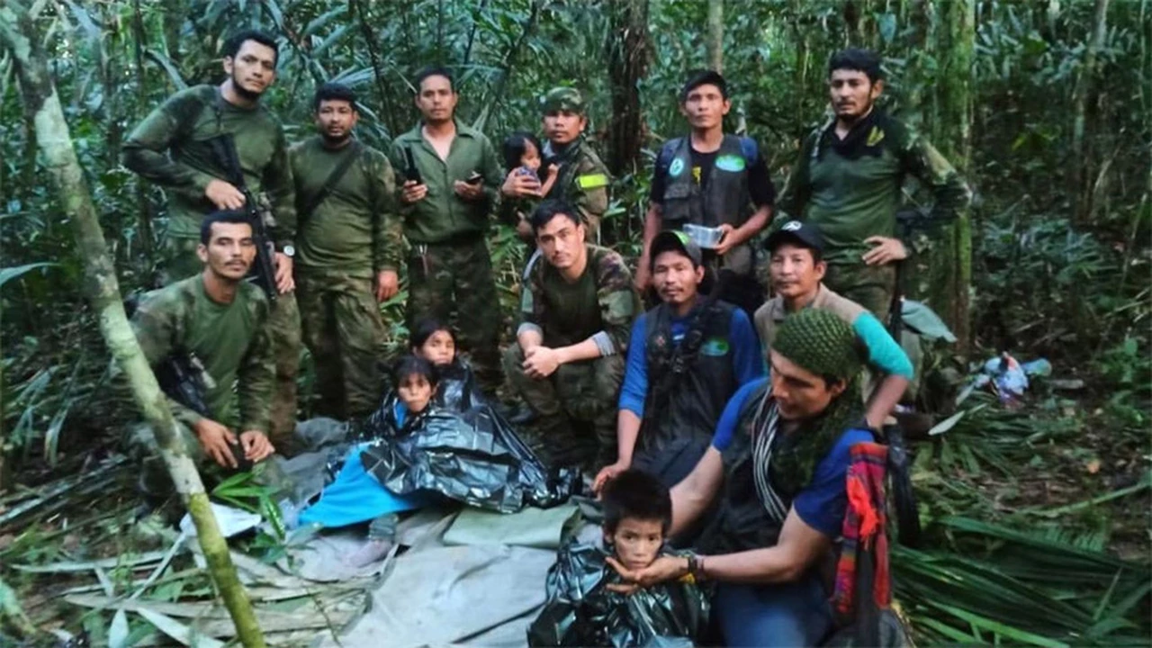 Niños perdidos de Colombia: así sobrevivieron 40 días en la selva tras un accidente de avión