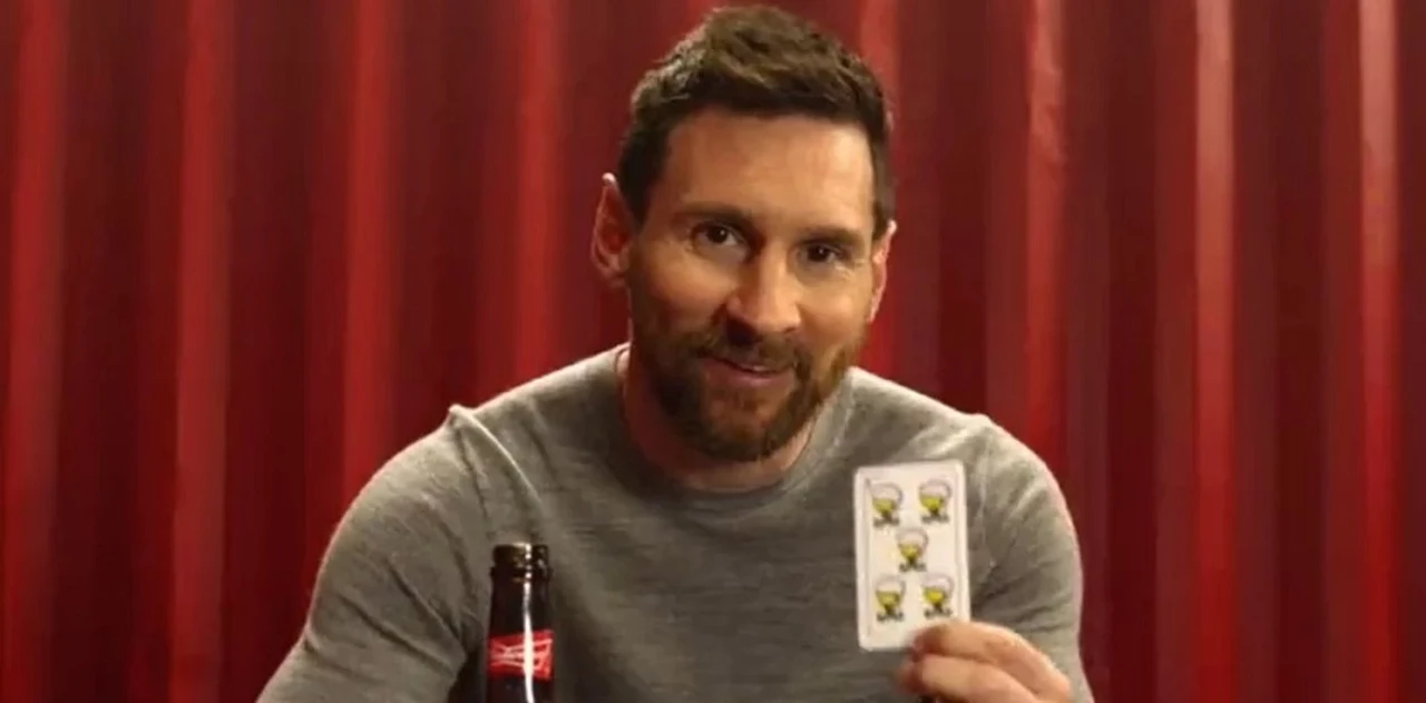 Messi y una nueva publicidad para festejar los seis meses como campeón del mundo con la Selección Argentina