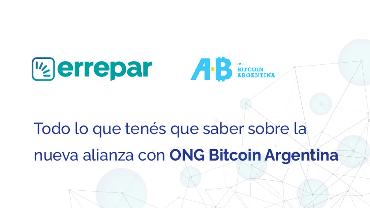 Errepar te brinda el mejor contenido sobre criptoactivos junto a ONG Bitcoin Argentina