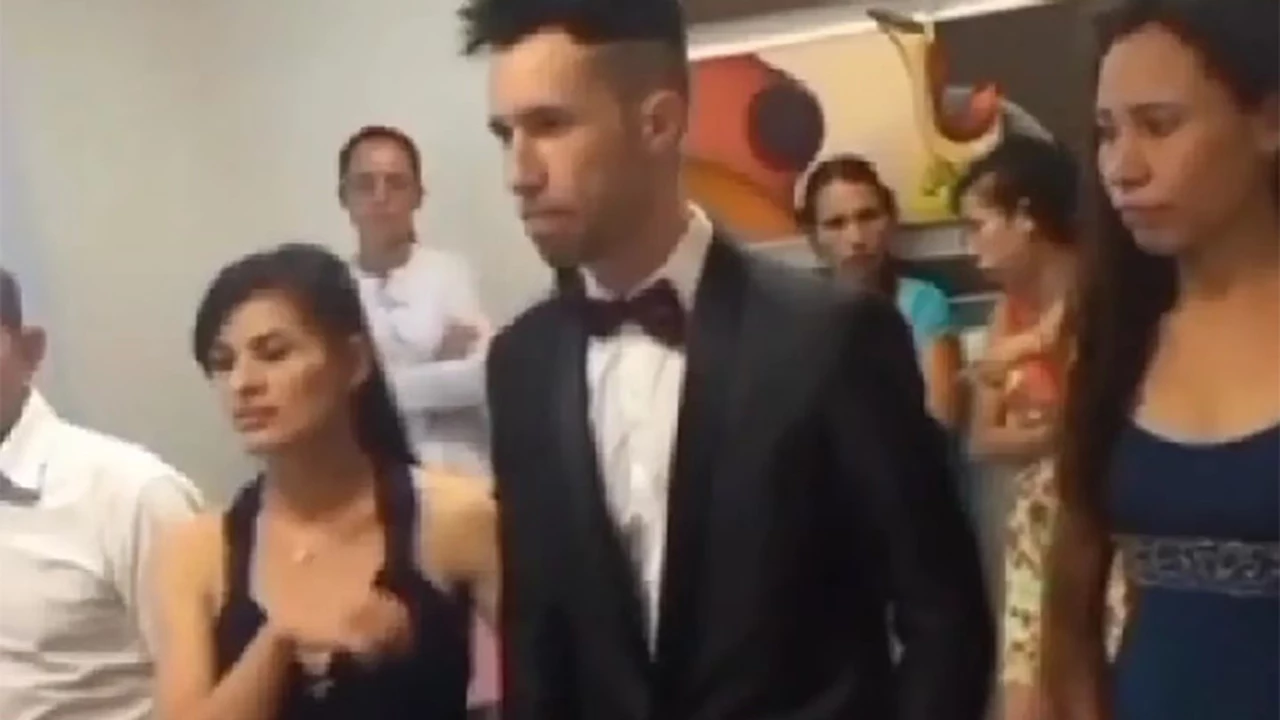 Video: quiso hacer una broma en su casamiento, pero le salió mal y el juez canceló la boda