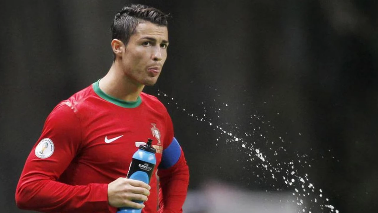 Revelaron las mentiras detrás del agua mineral de Cristiano Ronaldo