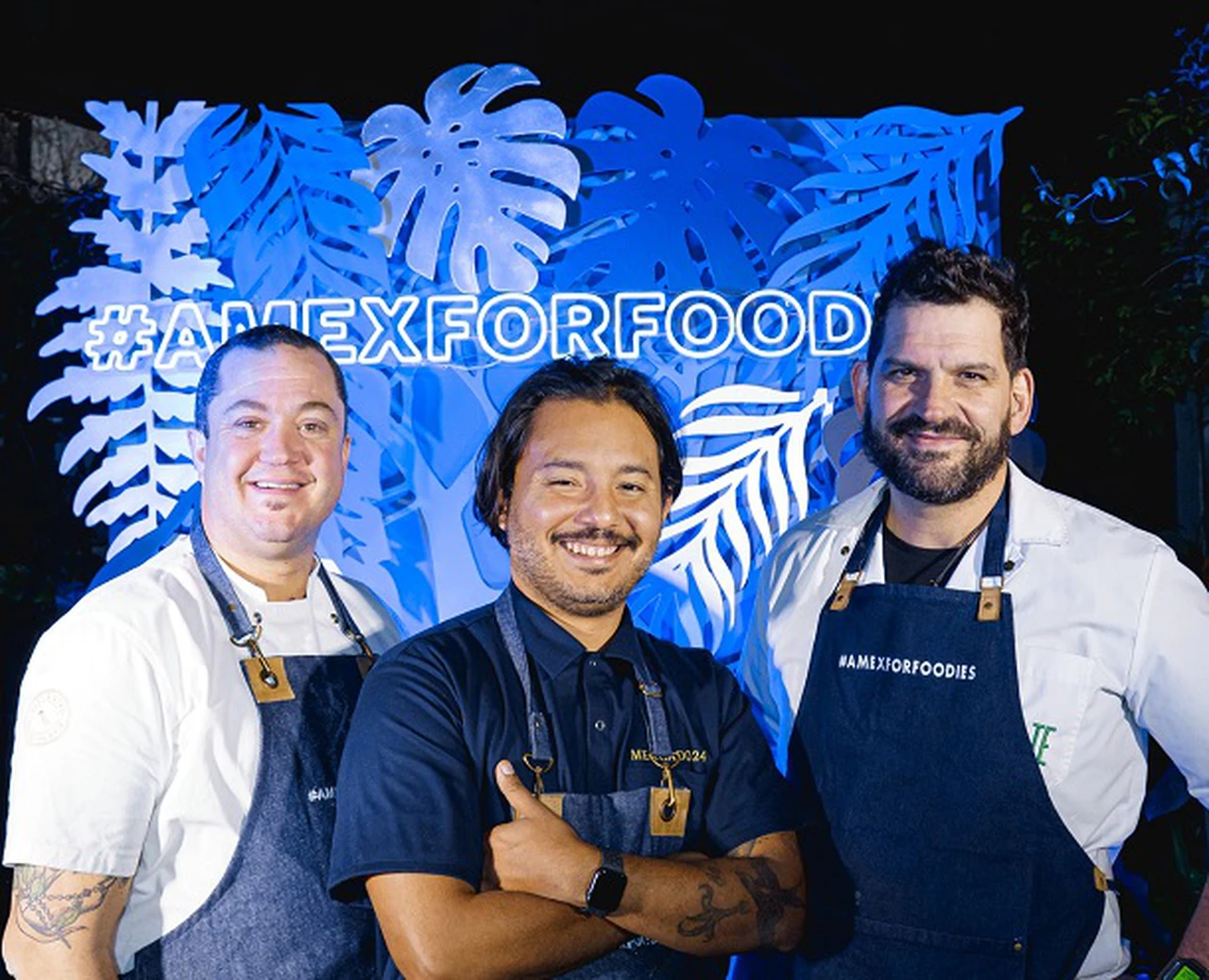 Amex for Foodies reunió a tres reconocidos chef en el restaurante Alo´s