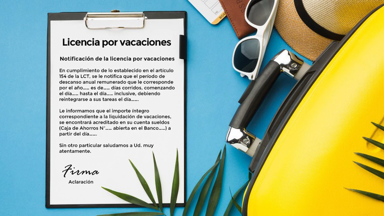 La licencia por vacaciones: qué deben tener en cuenta empresas y empleados