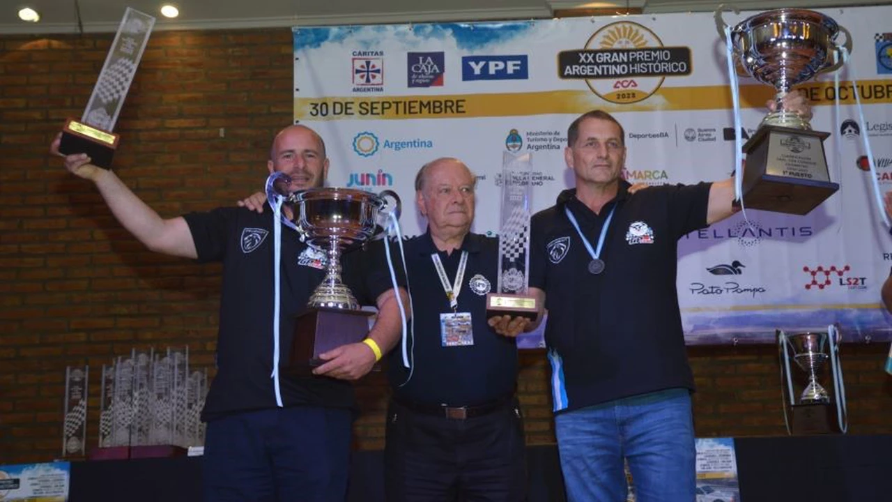 ACA: Vergagni-Sorrentino se quedaron con el XX Gran Premio Argentino Histórico
