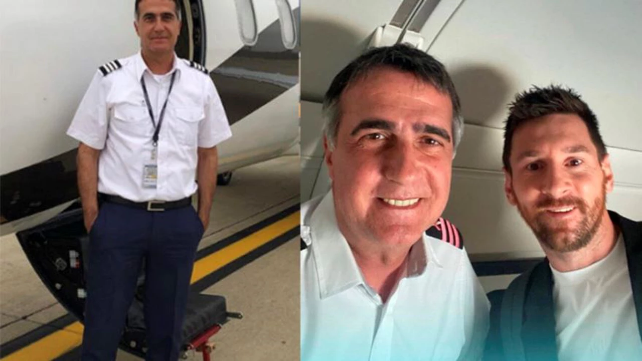 El periodista Antonio Laje fue uno de los pilotos del vuelo que trajo a Messi desde Miami