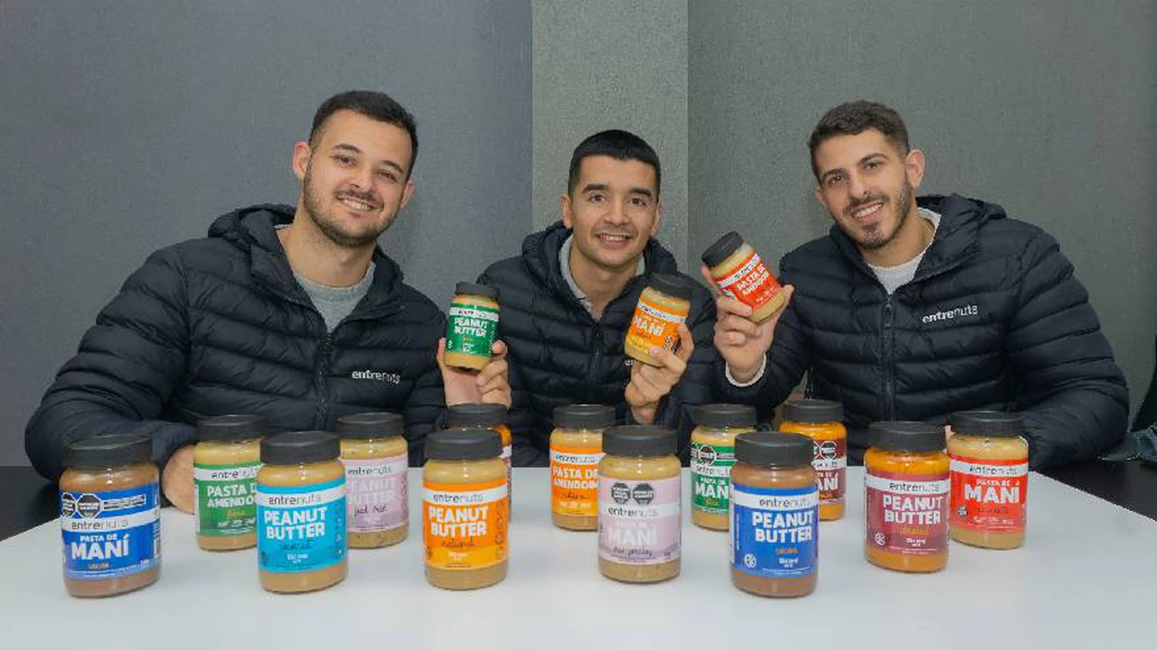 Emprendedores juntaron u$s750 y crearon una marca de pasta de maní: apuntan a facturar $1.200 millones