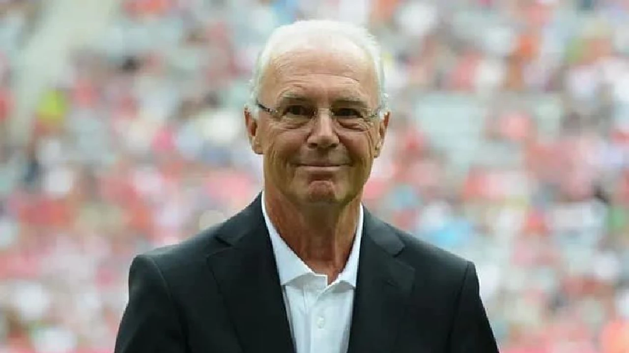 Dolor en el mundo del fútbol: a los 78 años murió el alemán Franz Beckenbauer
