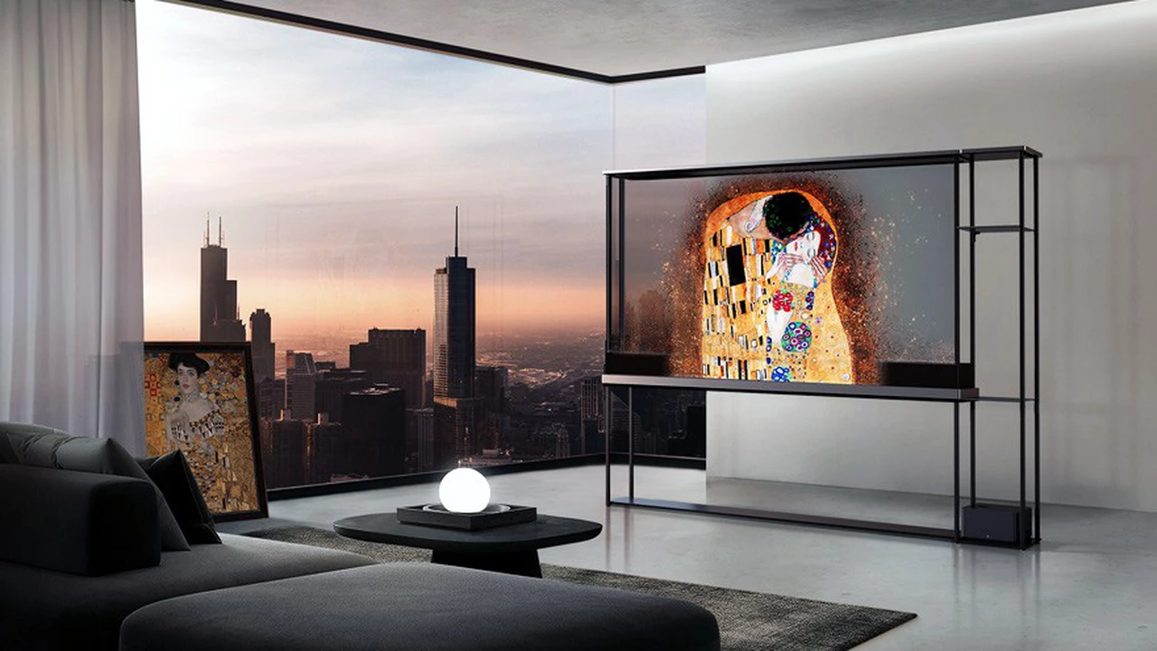 LG sorprende con el lanzamiento del primer televisor transparente e inalámbrico del mundo