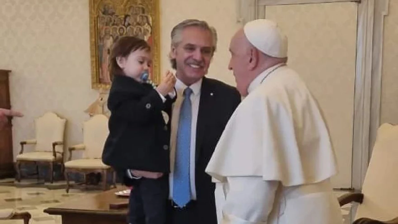 Antes de reunirse con Milei, el papa Francisco recibió a Alberto Fernández en Roma