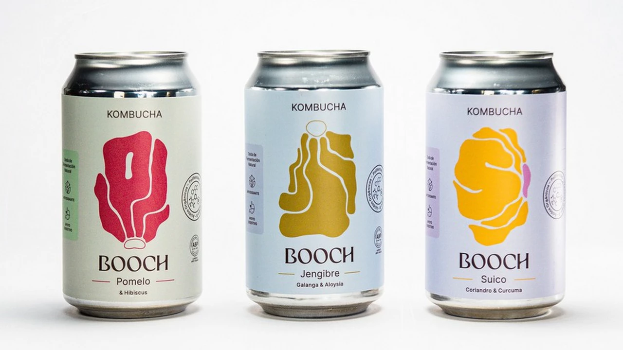 Booch Soda, bebida saludable a base de Kombucha