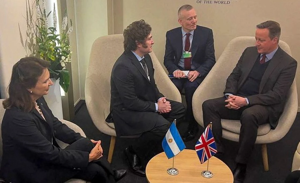 Javier Milei defendió la visita de David Cameron a Malvinas y elogió a Margaret Thatcher