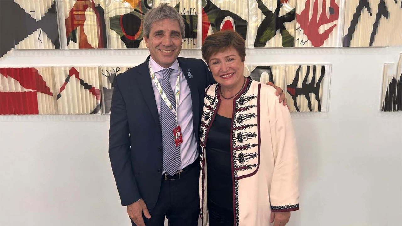 Luis Caputo se reunió con Georgieva en Brasil: qué dijo la directora del FMI sobre el apoyo a Milei