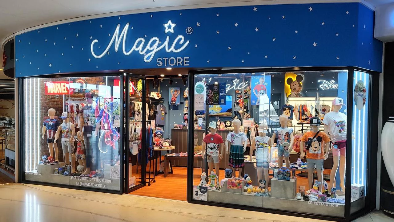 Magic Store, local de indumentaria para niños con locales propios y franquicias
