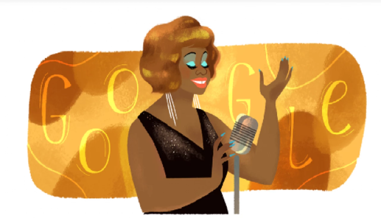 Google recuerda con este doodle el nacimiento de la cantante Lucha Reyes