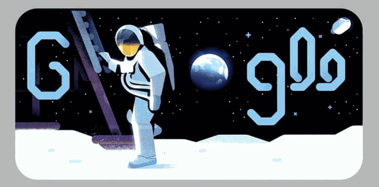 Google Doodle celebra el aniversario de Apolo 11 con un video espectacular