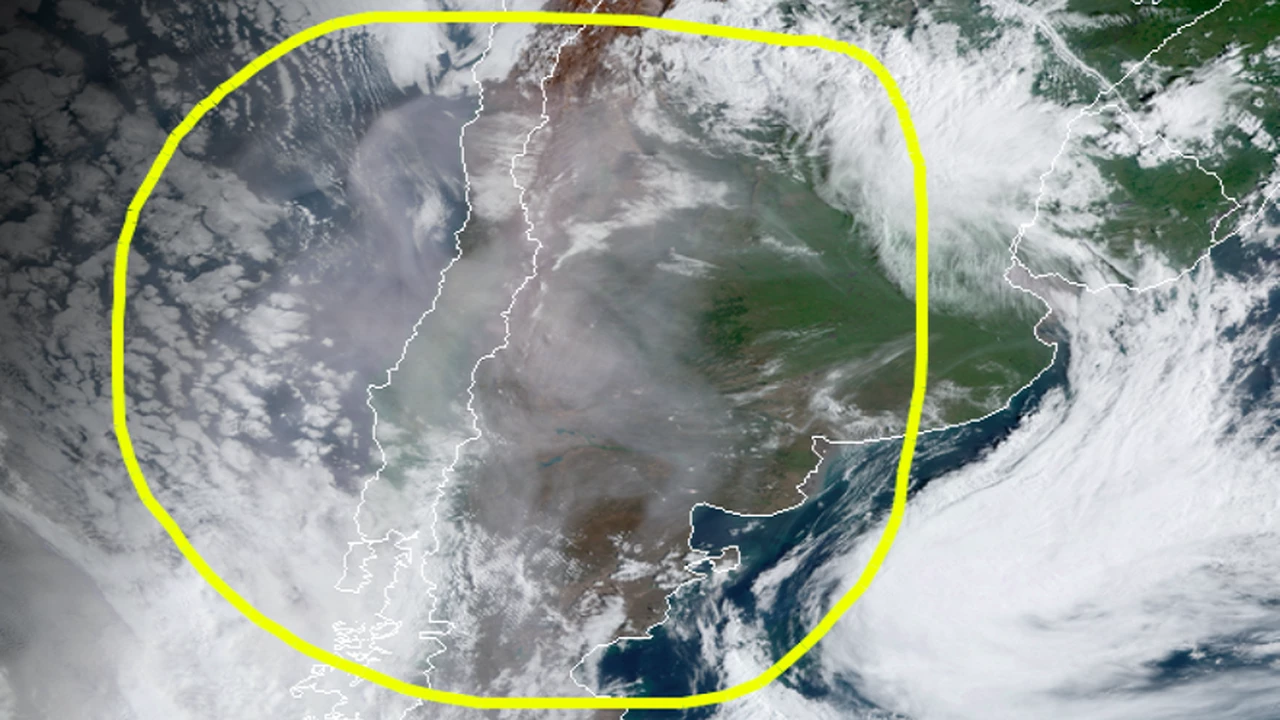 El humo proveniente de incendios en Australia viajó a América y ya llegó a la Argentina