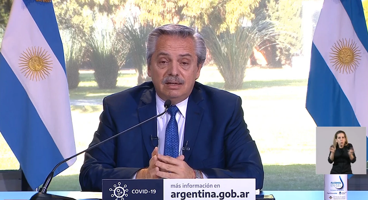 Alberto Fernández: "La Argentina central que tiene periferias no se puede tolerar más"