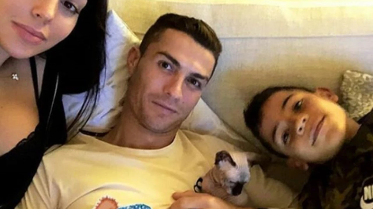 Insólito: el gato de Cristiano Ronaldo fue atropellado y viajó a España en un jet privado