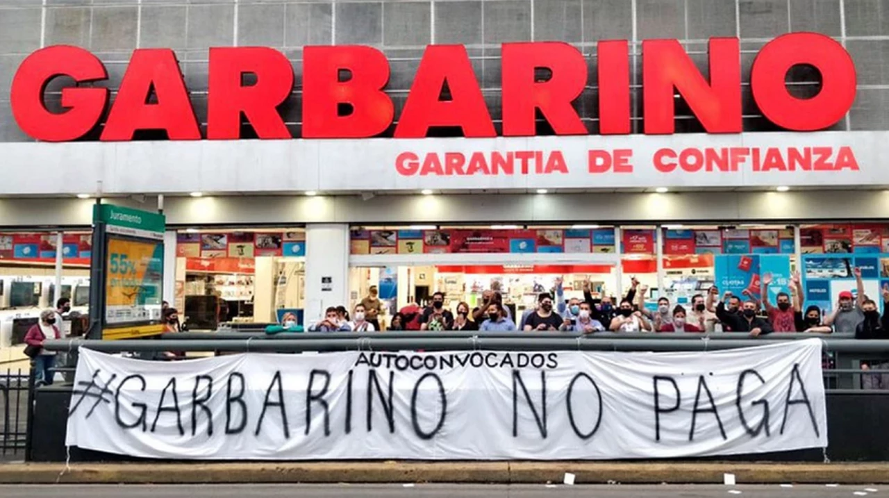 Garbarino dejó de pagar sueldos en las 4 únicas sucursales activas y no hay solución tras 37 audiencias