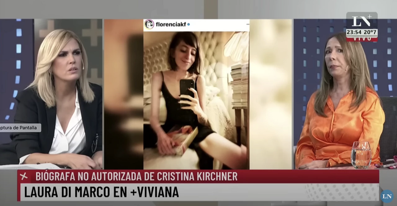 El Gobierno denunciará a Viviana Canosa y a LN+ por decir que Florencia Kirchner padece una "anorexia galopante"