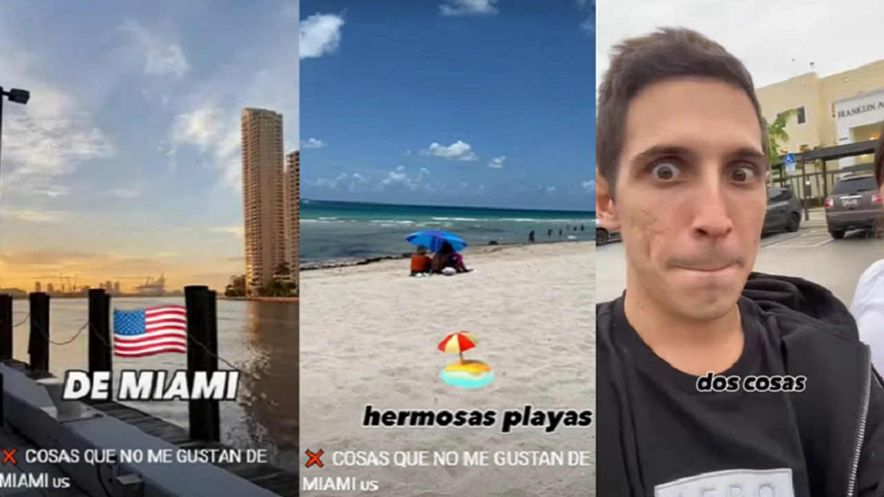 Argentino mostró cuáles son las cosas que menos le gustan de vivir en Miami