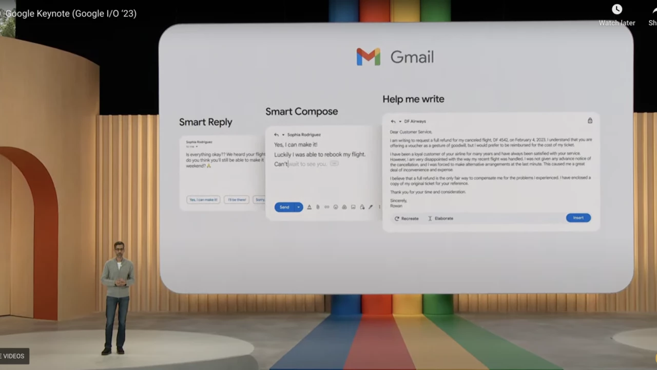 Cómo hacer para que Gmail escriba mails solo: la IA de Google que revolucionaría el mercado