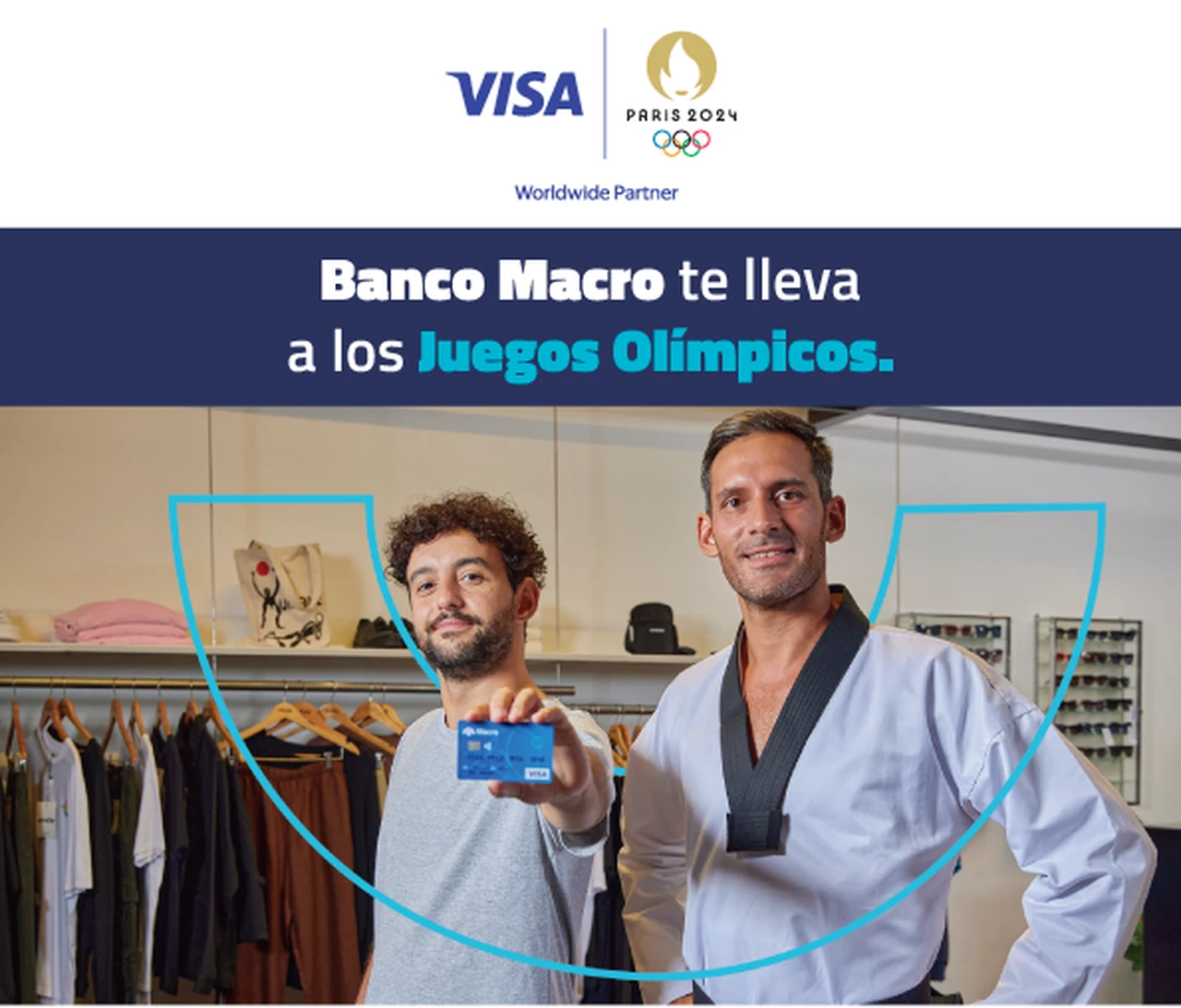 Banco Macro y Visa te llevan a los Juegos Olímpicos de Paris 2024