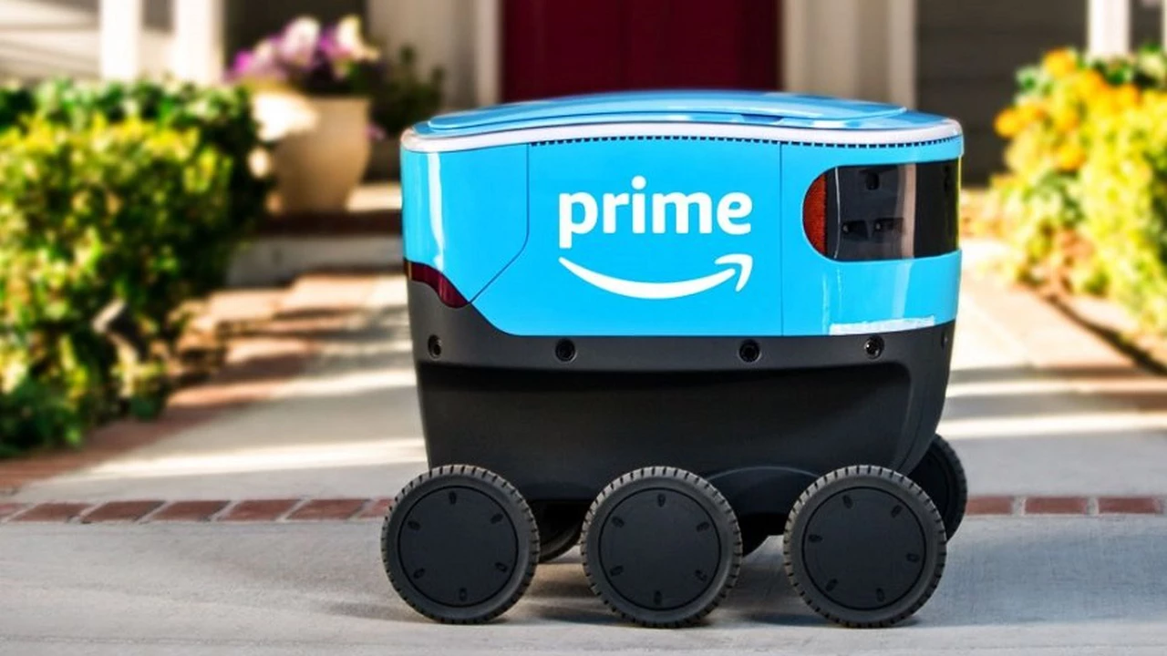 Los robots de reparto de Amazon se expanden: ya operan en California