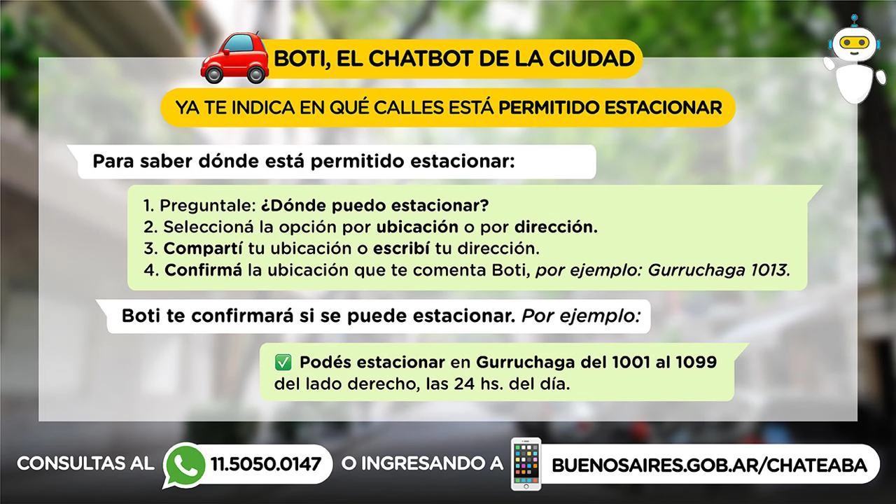 Boti, el chatbot de la Ciudad, suma la función más esperada por usuarios de TelePASE