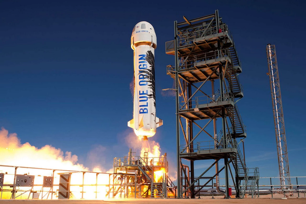 Turismo espacial: así fue el lanzamiento del cohete de Jeff Bezos al espacio