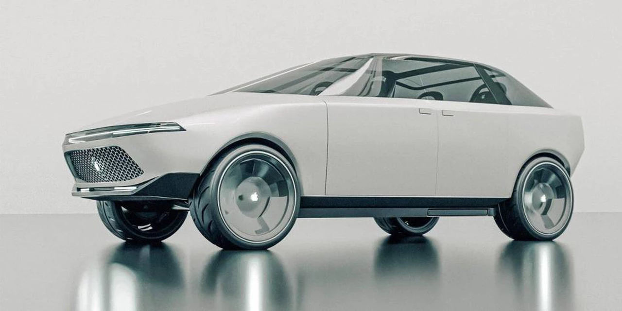 Concepto futurista: mirá como podría ser el futuro coche eléctrico de Apple