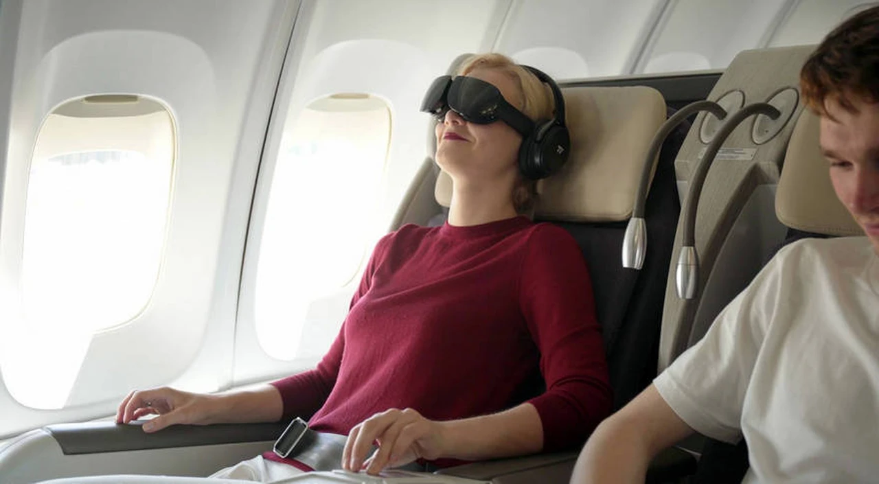 Una aerolínea implementa realidad virtual en sus vuelos