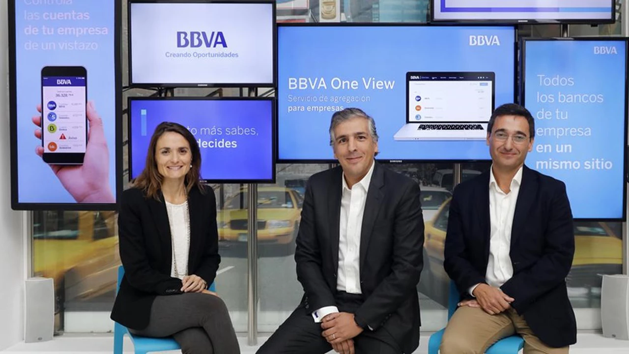BBVA amplía su oferta digital con One View, un agregador financiero para empresas