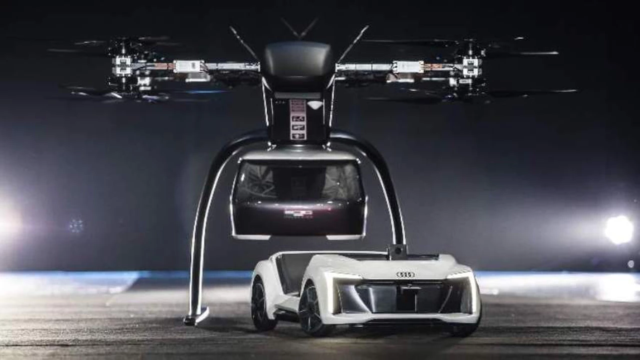 Así es el "mini" prototipo del taxi aéreo eléctrico de Audi