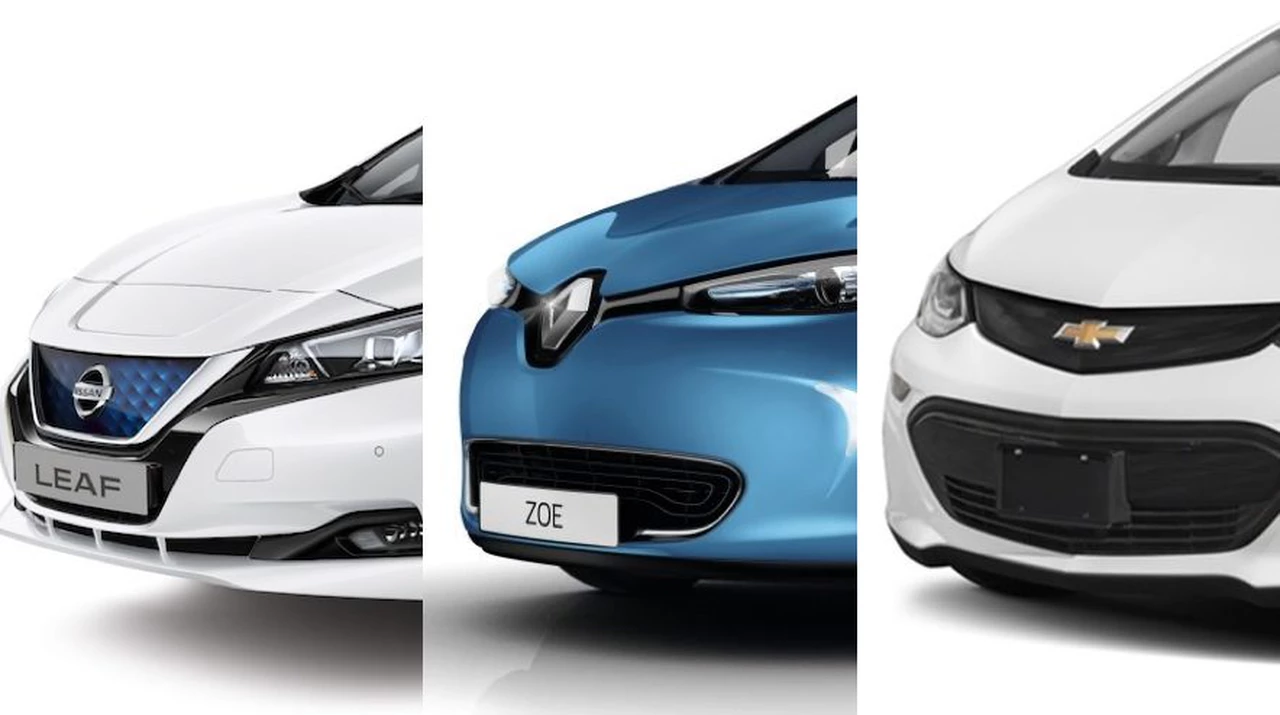 Automotrices apuran llegada de autos eléctricos: Nissan, Chevrolet y Renault, en la "pole position"