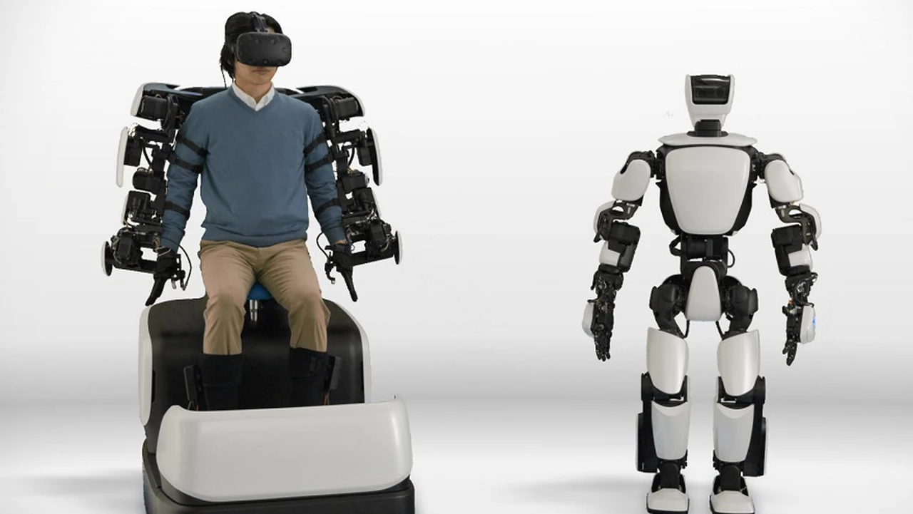 ¿El futuro?: Toyota presenta un robot humanoide que se conecta por 5G