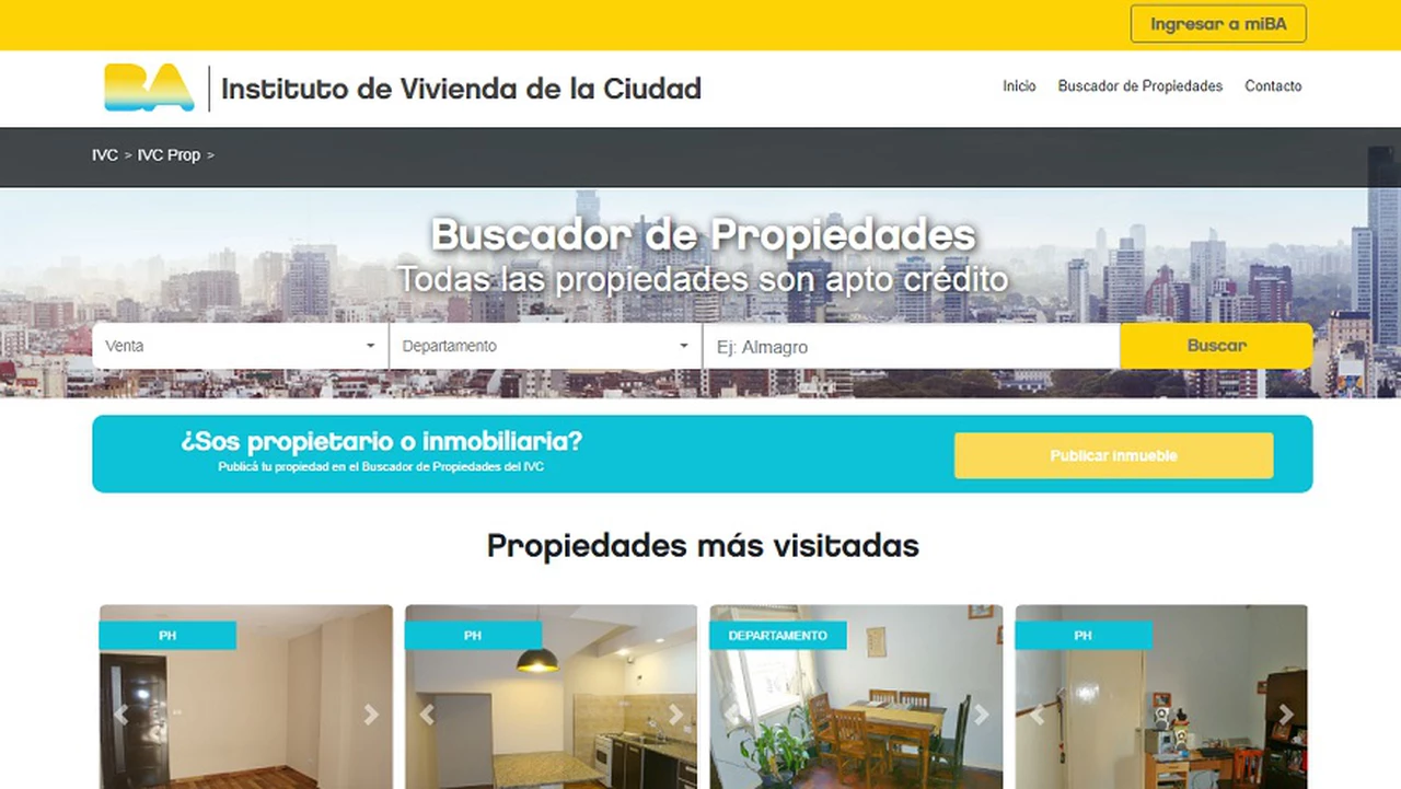 La Ciudad de Buenos Aires lanza su propia plataforma de compraventa de propiedades: ¿cómo funciona?