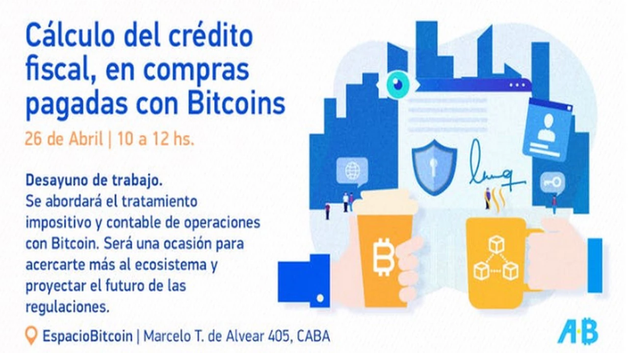 La ONG Bitcoin Argentina brindará 2 charlas gratuitas sobre Blockchain y e impuestos con la moneda virtual
