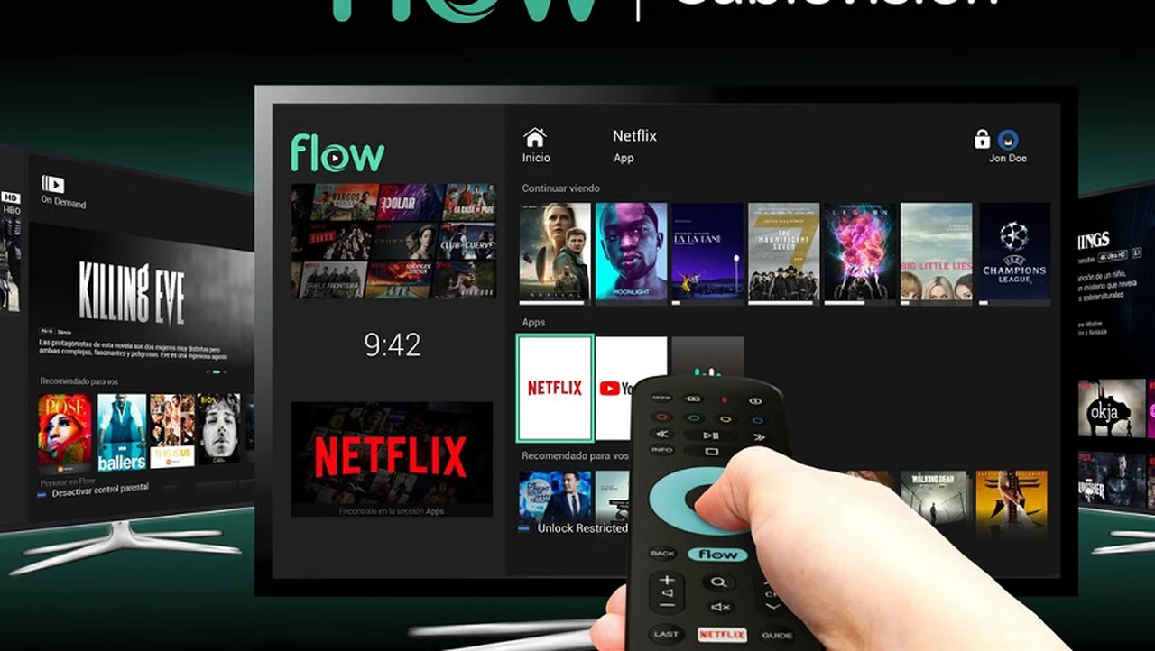 Flow agrega una nueva función: podés buscar en la aplicación todo el contenido de Netflix