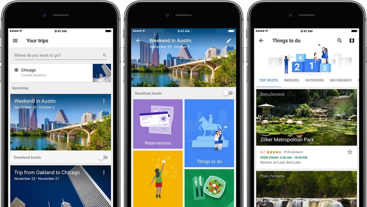 Google lanza una plataforma para organizar viajes: así funciona