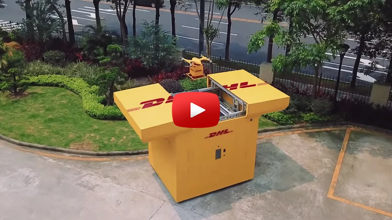 Video: mirá cómo DHL reparte correspondencia con drones