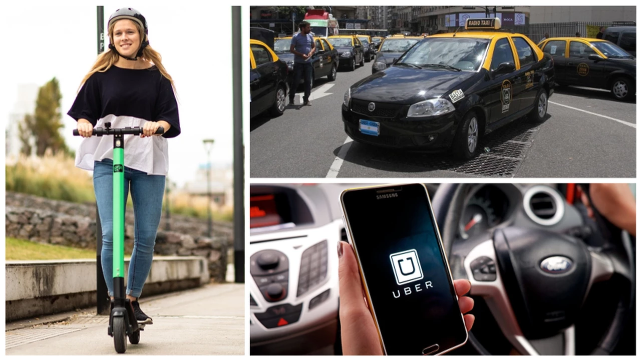 Monopatín, taxi, Uber, Cabify: este es el comparativo de precios por trayecto y la alternativa más barata en Ciudad