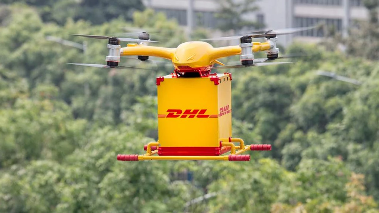 Arranca la era de reparto con drones: DHL Express presentó su servicio
