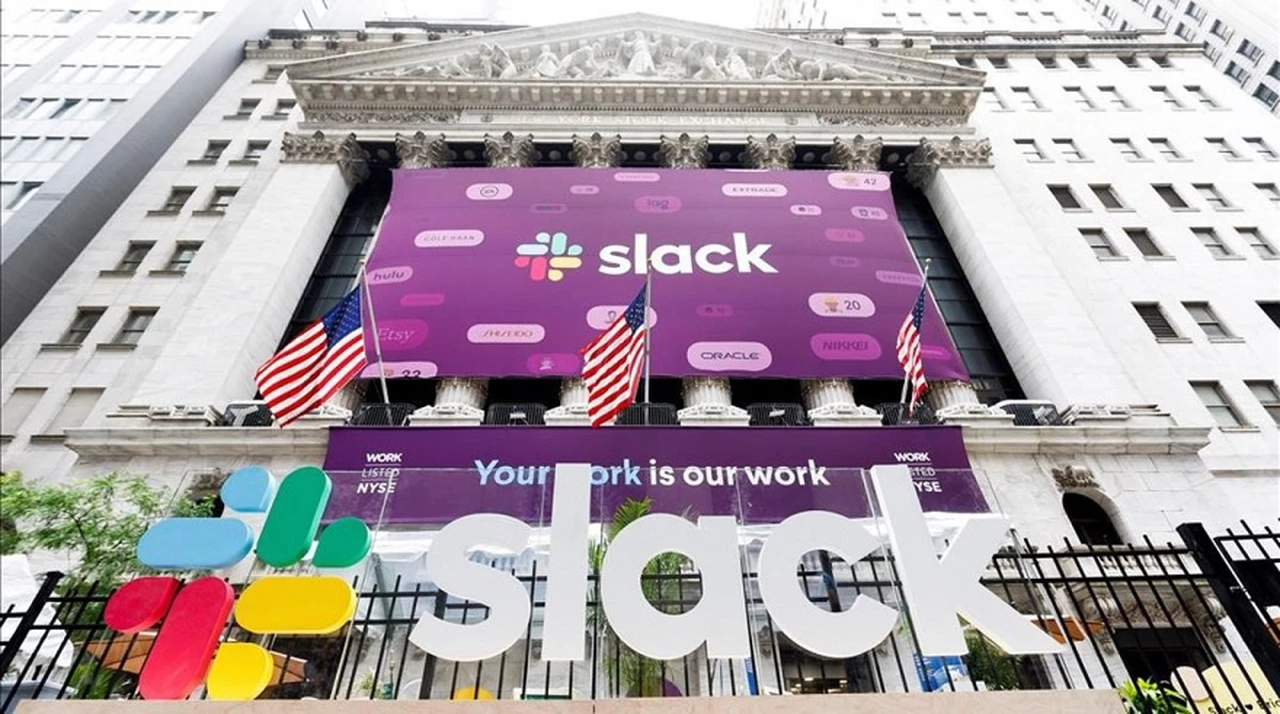 Slack sale a bolsa en Wall Street con una valuación de 17.000 millones de dólares