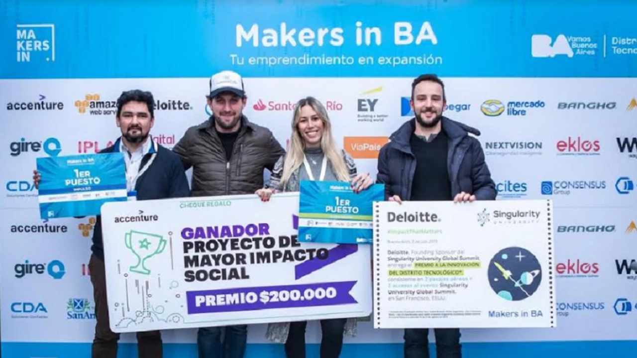 Se conocieron los ganadores de Makers in BA, el concurso para emprendedores de base tecnológica