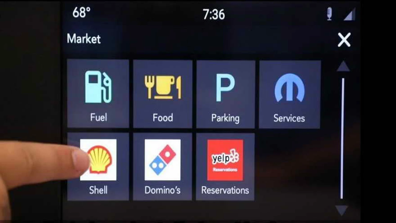 Uconnect Market, la nueva plataforma de comercio electrónico para pagar y reservar desde tu auto