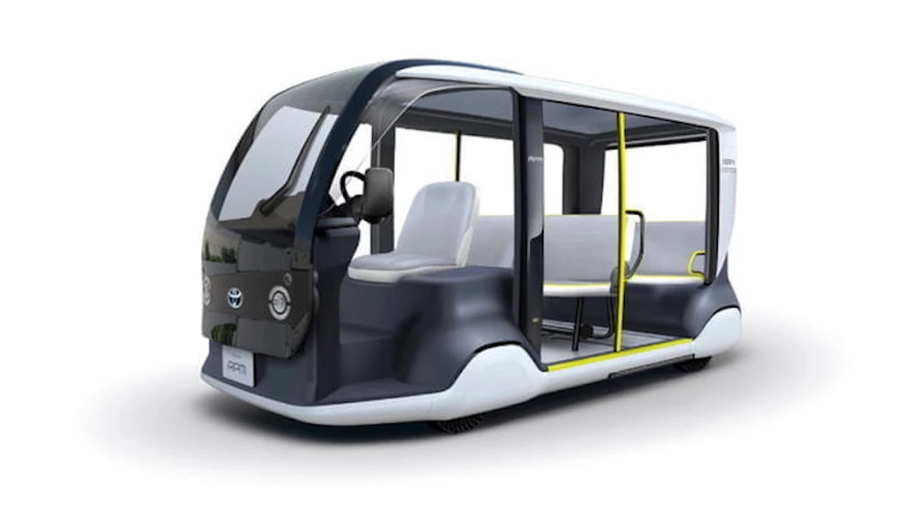Toyota diseñó el minibús del futuro para Tokio 2020